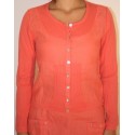 Gilet Maloka en lin et coton "Bibi10"