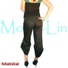 Maloka en solde pantalon femme noir hiver chic