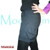 short noir vêtement femme de la marque Maloka