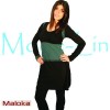 Maloka colored tunic dress lagoon "BagdadeH10"