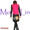 Robe Viscose lycra Maloka couleur sangria "Even"