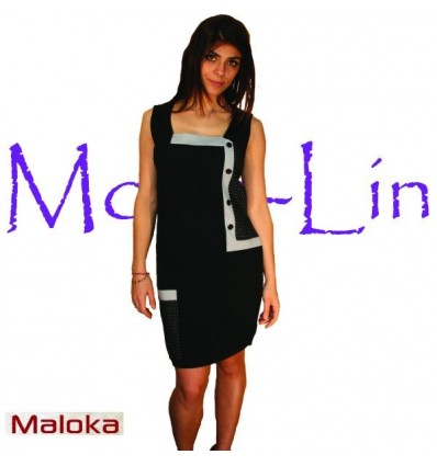 Black dress bending Maloka - Adamh