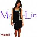 Black dress bending Maloka - Adamh