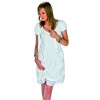 White short dress in linen and cotton Maloka "Ruby"