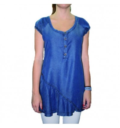 Light tunic Maloka - Tabasco