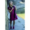 Robe rouge manche courte Maloka - Marylin