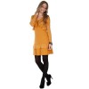 Robe courte Maloka couleur Safran -Phoenix-