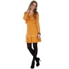Short dress Maloka color Safran -Phoenix-