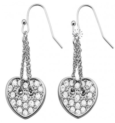 Boucle d'oreilles Guess Pendante Argenté