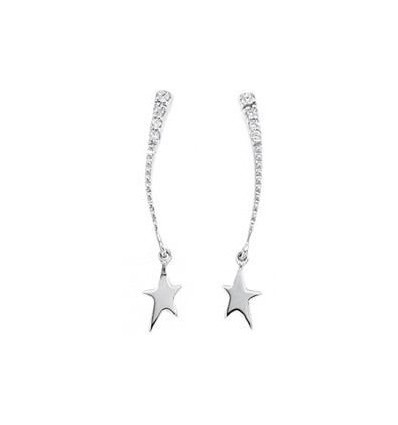 Boucle d'oreilles Thierry Mugler Etoile filante