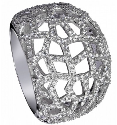 Bague 5th Avenue ajourée 