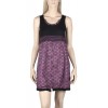 Maloka plum-colored short dress "Riva"