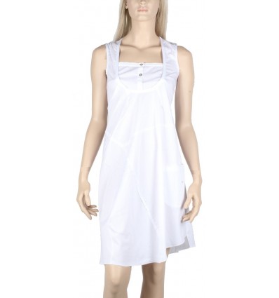 White dress Maloka poplin -Bizance-