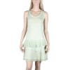 Short dress maloka mint color "Thalassa"