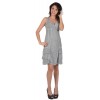 Cotton dress grey color Maloka - Timea