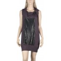 dress maloka winter aubergine color - Jump -