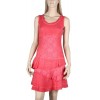 Short dress maloka red color "Thalassa"