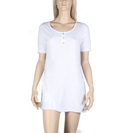 Dress tunic maloka white "Fantasia"