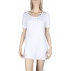 Dress tunic maloka white "Fantasia"