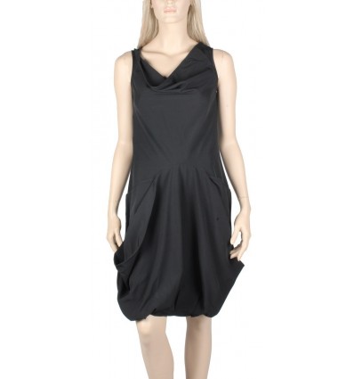 Sleeveless dress maloka black "Hoss"