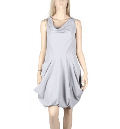 Sleeveless dress maloka grey "Hoss"