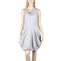 Sleeveless dress maloka grey "Hoss"