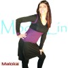 Maloka colored tunic dress prune "BagdadeH10"