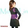 Robe tunique Maloka couleur prune "Bagdade"