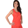 Red tank top in cotton and polyester Maloka - Deb