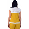 Yellow T-shirt Maloka Linen and Cotton - Anae