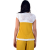 Tee-shirt jaune Maloka en Lin et Coton - Anae