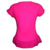 T-shirt Raspberry Cotton maloka - Aziza