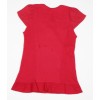 tee shirt Maloka en lin et coton couleur framboise - Albane