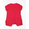 T-shirt and cotton linen raspberry Maloka - Aline