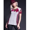 Women's short sleeve pullover