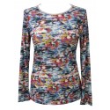 Colorful Long Sleeve Tee for Women