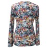 Colorful Long Sleeve Tee for Women