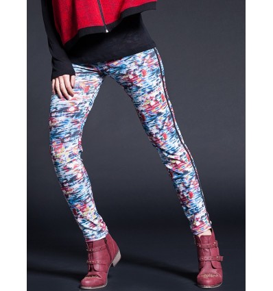 Leggings imprimé en jersey -EDDY